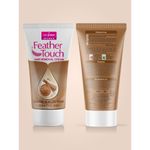 Buy VI-JOHN Feather Touch Hair Removal Cream Haldi Chandan,Rose & Cucumber Aloevera 40gx2 Each (Pack of 6) - Purplle