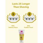 Buy VI-JOHN Feather Touch Hair Removal Cream Haldi Chandan,Rose & Cucumber Aloevera 40gx2 Each (Pack of 6) - Purplle