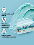 Buy Find Your Happy Place - Sunkissed Ocean Waves Exfoliating Body Scrub Sea Salt & Water Blossom 250g - Purplle