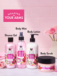 Buy Find Your Happy Place - Wrapped In Your Arms Exfoliating Body Scrub Blush Rose & Raspberry 250g - Purplle