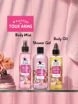 Buy Find Your Happy Place - Wrapped In Your Arms After-Bath Body Oil Blush Rose & Raspberry 200ml - Purplle