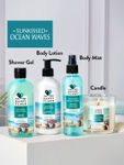 Buy Find Your Happy Place - Sunkissed Ocean Waves Scented Candle Sea Salt & Water Blossom 200g - Purplle