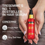 Buy Tresemme Keratin Smooth Anti-Frizz Hair Serum 100ml with Argan Oil, for 2X Smoother Hair and Long Lasting Frizz control upto 48H even in 80% humidity - Purplle