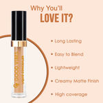 Buy Good Vibes HydraGlow Liquid Concealer- Hazelnut 45 (4.8 ml) - Purplle