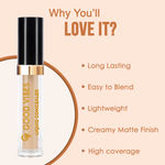Buy Good Vibes HydraGlow Liquid Concealer- Milk 25 (4.8 ml) - Purplle
