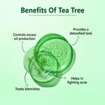 Buy Good Vibes Tea Tree Gentle Cleansing Face Wash | Oil Control, Anti Acne Face Wash For For Oily Skin | Encriched With Argan Oil | No Parabens, No Mineral, Oil No Animal Testing (120 ml) - Purplle