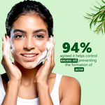 Buy Good Vibes Tea Tree Gentle Cleansing Face Wash | Oil Control, Anti Acne Face Wash For For Oily Skin | Encriched With Argan Oil | No Parabens, No Mineral, Oil No Animal Testing (120 ml) - Purplle