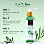 Buy Good Vibes Tea Tree Gentle Cleansing Face Wash | Oil Control, Anti Acne Face Wash For For Oily Skin | Encriched With Argan Oil | No Parabens, No Mineral, Oil No Animal Testing (120 ml) - Purplle