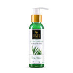 Buy Good Vibes Tea Tree Gentle Cleansing Face Wash | Oil Control, Anti Acne Face Wash For For Oily Skin | Encriched With Argan Oil | No Parabens, No Mineral, Oil No Animal Testing (120 ml) - Purplle