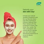 Buy Joy Revivify Green Clay Mask | Pore Clarifying and Pollution Defense Mask | With Green Tea, Hyaluronic Acid, Jojoba Seed Oil & Lemongrass Oil | No Parabens | For All Skin Types | Clay Face Mask, 250g - Purplle