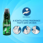 Buy Engage Ocean Zest Deodorant for Men, Citrus and Aquatic, Skin Friendly Deo, 165ml Body Spray - Purplle