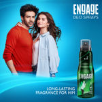 Buy Engage Ocean Zest Deodorant for Men, Citrus and Aquatic, Skin Friendly Deo, 165ml Body Spray - Purplle