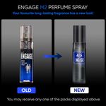 Buy Engage M2 Perfume for Men, Citrus and Lavender Fragrance Scent, Skin Friendly Perfume for Men Long Lasting Smell, 120 ml - Purplle