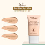 Buy Earth Rhythm Hydrating Matte Set Go Face Fluid Foundation | SPF 30, PA++++ - BY CAPPUCCINO - 30 ml - Purplle