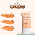 Buy Earth Rhythm Hydrating Matte Set Go Face Fluid Foundation | SPF 30, PA++++ - SAND LAND - 30 ml - Purplle