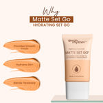 Buy Earth Rhythm Hydrating Matte Set Go Face Fluid Foundation | SPF 30, PA++++ - CULT CARAMEL - 30 ml - Purplle