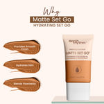 Buy Earth Rhythm Hydrating Matte Set Go Face Fluid Foundation | SPF 30, PA++++ - EX PRESSO - Purplle