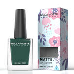 Buy Bella Voste MATTE Nail Polish| Quick Drying Formula| Cruelty Free| Paraben Free & No Harmful Chemicals| Vegan | Lasts for 7 Days & more|Chip Resistant | DEEP MATT Formula with Smooth & Easy Application | Shade no-M02 - 9 ml - Purplle