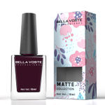 Buy Bella Voste MATTE Nail Polish| Quick Drying Formula| Cruelty Free| Paraben Free & No Harmful Chemicals| Vegan | Lasts for 7 Days & more|Chip Resistant | DEEP MATT Formula with Smooth & Easy Application | Shade no-M05 - 9 ml - Purplle