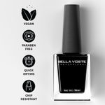 Buy Bella Voste MATTE Nail Polish| Quick Drying Formula| Cruelty Free| Paraben Free & No Harmful Chemicals| Vegan | Lasts for 7 Days & more|Chip Resistant | DEEP MATT Formula with Smooth & Easy Application | Shade no-M06 - Purplle