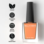 Buy Bella Voste Pastel Nail Polish|Quick Drying Formula|Cruelty Free|Paraben Free & No Harmful Chemicals|Vegan|Lasts for 7 Days & more|Chip Resistant |Pastel COLOR Formula with Smooth & Easy Application | Shade no - P03 - 10 ml - Purplle