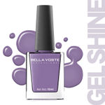 Buy Bella Voste Gel Shine Nail Paints | Quick Drying Formula | Cruelty Free | Paraben Free & No Harmful Chemicals| Vegan | Lasting for 7 Days & more | Chip Resistant | High Shine Formula with Smooth & Easy Application | Shade no - R02 - 10 ml - Purplle