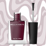 Buy Bella Voste Gel Shine Nail Paints | Quick Drying Formula | Cruelty Free | Paraben Free & No Harmful Chemicals| Vegan | Lasting for 7 Days & more | Chip Resistant | High Shine Formula with Smooth & Easy Application | Shade no - R04 - Purplle