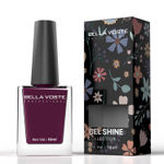 Buy Bella Voste Gel Shine Nail Paints | Quick Drying Formula | Cruelty Free | Paraben Free & No Harmful Chemicals| Vegan | Lasting for 7 Days & more | Chip Resistant | High Shine Formula with Smooth & Easy Application | Shade no - R11 - 10 ml - Purplle