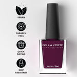 Buy Bella Voste Gel Shine Nail Paints | Quick Drying Formula | Cruelty Free | Paraben Free & No Harmful Chemicals| Vegan | Lasting for 7 Days & more | Chip Resistant | High Shine Formula with Smooth & Easy Application | Shade no - R11 - 10 ml - Purplle
