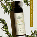 Buy JUICY CHEMISTRY BAOBAB; ROSEMARY &TEA TREE ORGANIC SHAMPOO -FOR ANTI HAIR FALL AND DANDRUFF CONTROL-200 ML - Purplle
