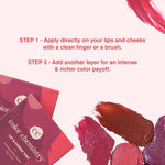 Buy Juicy Chemistry Lip & Cheek Tint GOJI BERRY LT04 3.5 gm - Purplle