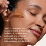 Buy Juicy Chemistry Organic Neem Oil, 30 ml | 100% Pure, Cold-Pressed & Certified Organic | Fights Acne, Dandruff & Scalp Build-Up | Antibacterial & Purifying for Skin & Hair - Purplle