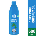 Buy Bajaj Coconut Oil 600ml - Purplle