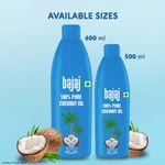 Buy Bajaj Coconut Oil 600ml - Purplle