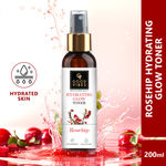 Buy Good Vibes Hydrating Glow Toner Brightening Rosehip with Power of Serum (200 ml) - Purplle