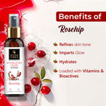 Buy Good Vibes Hydrating Glow Toner Brightening Rosehip with Power of Serum (200 ml) - Purplle