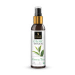 Buy Good Vibes Green Tea Glow Toner | Hydrating, Soothing, Refreshing | With Apple | No Alcohol, No Sulphates, No Parabens, No Animal Testing (120 ml) - Purplle