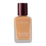 Buy Lakme Perfecting Liquid Foundation - Natural Coral (27 ml) - Purplle