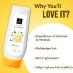 Buy Good Vibes Banana Shine Conditioner | Conditioning, Hair Growth | No Parabens, No Animal Testing (200 ml) - Purplle