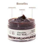 Buy The Beauty Sailor Chocolate Face Mask with Caffeine, Caramel & Vitamin E for All Skin Types | No Paraben | No Sulphate (100 g) - Purplle