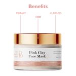 Buy The Beauty Sailor Anti Aging Pink Clay Face Mask for Natural Glow, Anti Wrinkle Face Mask With Avocado oil, Kaolin, Pink clay, Vitamin C & E - (100 g) - Purplle