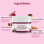 Buy Aravi Organic Beetroot Lip Scrub With Beetroots, Shea Butter & Cocoa Butter - For Dark,Chapped & Pigmented Lips - For Brightening Dark Lips - For Men and Women - 15 gm - Purplle
