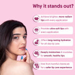 Buy Aravi Organic Beetroot Lip Balm With Beetroots, Shea Butter & Cocoa Butter - For Dry & Chapped Lips Lip - Protection & Nourishment - 8 gm - Purplle