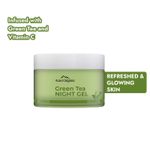Buy Aravi Organic Green Tea Night Gel Moisturizer - For Overnight Hydration - For Anti-Aging Oil Free Gel Moisturizer -For Men & Women - 50 gm - Purplle