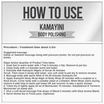 Buy Vedicline Kamayini Body Polishing Kit, Reduce Dead Skin, Stretch Marks with The Goodness of Sandalwood, Orange, Almond Make Skin Smooth and Shiny, 410ml - Purplle