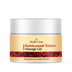 Buy Vedicline Kumkumadi Tailam Face Gel, Minimize Dark Spots, Wrinkles & Fine Lines With Kumkumadi Tailam, Niacinamide, And Aloe Barbadensis Leaf Juice For Healthy Skin, 100ml - Purplle