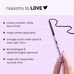 Buy Plum Love At First Sight Trio | Eye-Swear-By Kohl Kajal - Deep Black + Eye-Swear-By Matte Liner – 01 Black + Matterrific Lipstick – 125 Go Rouge | 100% Vegan & Cruelty Free - Purplle