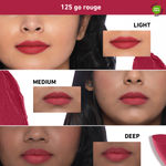 Buy Plum Love At First Sight Trio | Eye-Swear-By Kohl Kajal - Deep Black + Eye-Swear-By Matte Liner – 01 Black + Matterrific Lipstick – 125 Go Rouge | 100% Vegan & Cruelty Free - Purplle