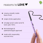 Buy Plum Youa€™re My Soul(Matte) Duo | Eye-Swear-By Kohl Kajal - Deep Black + Matte In Heaven Liquid Lipstick a€“ 136 Sugar na€™ Spice | 100% Vegan & Cruelty Free - Purplle