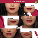 Buy Plum Youa€™re My Soul(Matte) Duo | Eye-Swear-By Kohl Kajal - Deep Black + Matte In Heaven Liquid Lipstick a€“ 136 Sugar na€™ Spice | 100% Vegan & Cruelty Free - Purplle